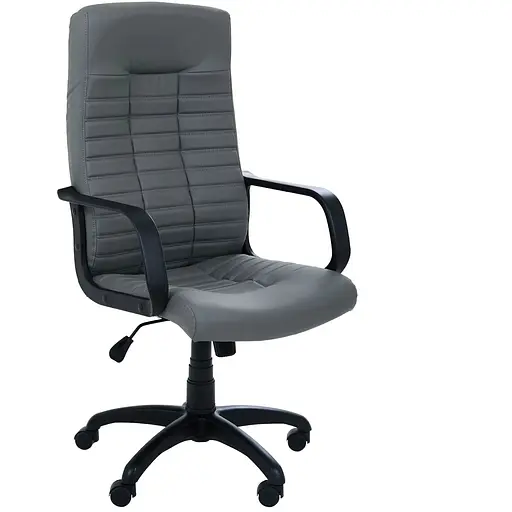 Кресло Атлет PL Tilt Кожзам серый