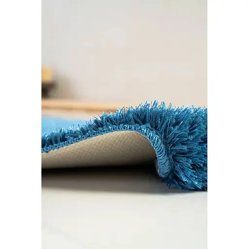 Килимки для ванної Vonaldi Softmicro набір 2 шт. синій - фото 2