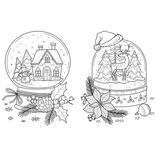 Велика книга розмальовок Різдво 1736023, 64 сторінки - фото 4