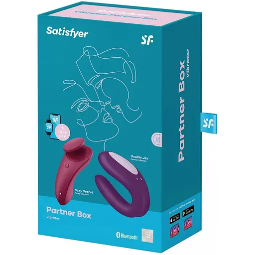 Набір іграшок для пар Satisfyer Partner Box (Double Joy + Sexy Secret) - фото 8