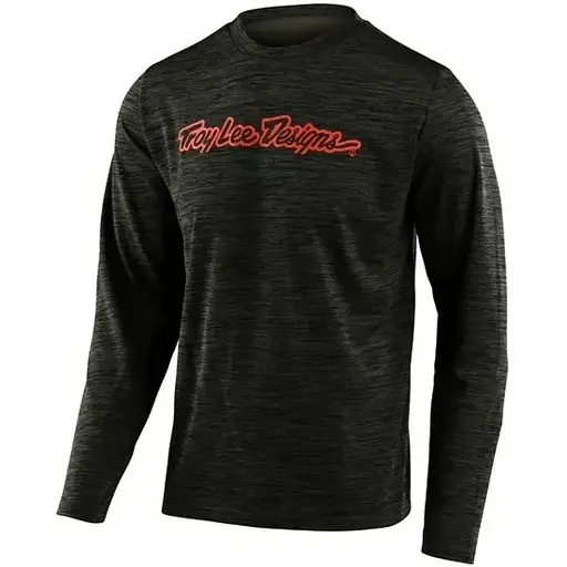 Велоджерси Troy Lee Designs Flowline L/S Jersey Signature Dark Green S (1106-346037002)