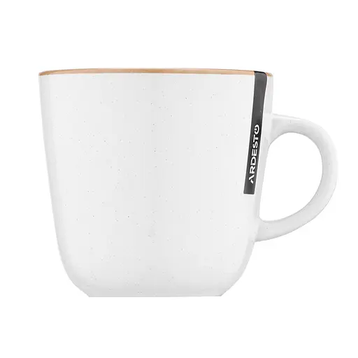 Чашка керамическая 450 мл Apulia Ardesto AR2945AW белая - фото 3