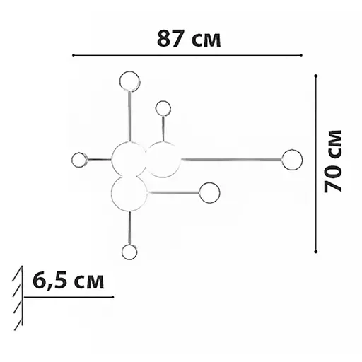 Бра Friendlylight Dotos 2 FL4018 - фото 5