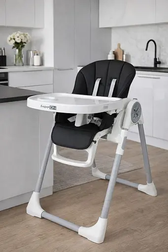 Стул для кормления ребенка FreeON VITO Black - фото 4