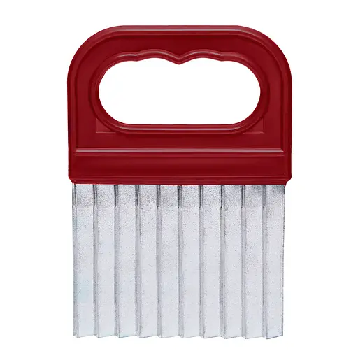 Сырорезка нож для нарезки сыра овощерезка большая с ручкой (14x9 см), Kitchette Красный 83577 - фото 2