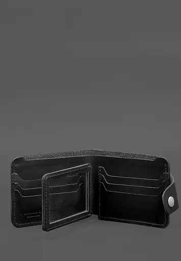 Кожаный портмоне 9.1 Черный - фото 5