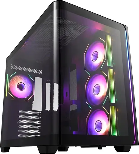 Корпус FSP M580-BP без блока питания, черный (M580-BP) - фото 1