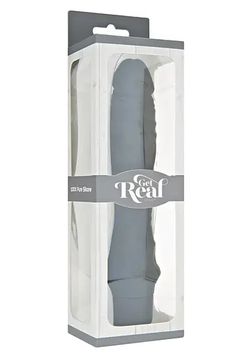Вібратор Get Real Classic Large 25 см чорний - фото 2