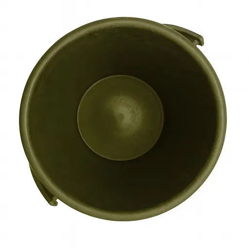 Ведро пластмассовое хозяйственное без крышки 5 л Зеленый 88034 - фото 3