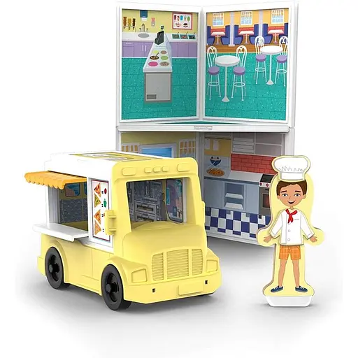 Игровой набор Melissa & Doug Магазин пиццы и мороженого магнитный (MD30658) - фото 5