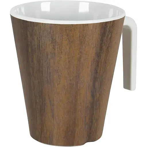 Сервиз столовый Gimex Tableware Nature Wood меламин 16 предметов 4 персоны коричневый (6913100) - фото 5