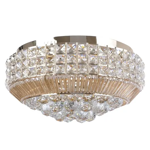 Люстра Brille торт стельова з підсвічуванням LED E14 40W Glass (BCL-615C/3)