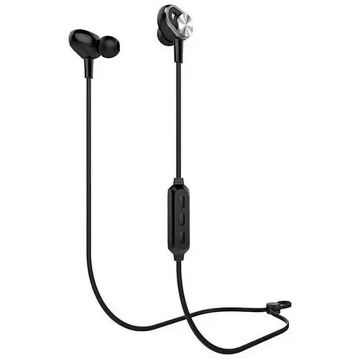 Бездротові навушники Celebrat Bluetooth E2, 60mAh, 3h, black