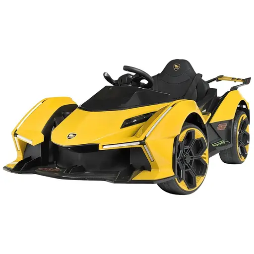 Електромобіль дитячий Bambi Lamborghini M 4865EBLR-6 з пультом керування Жовтий
