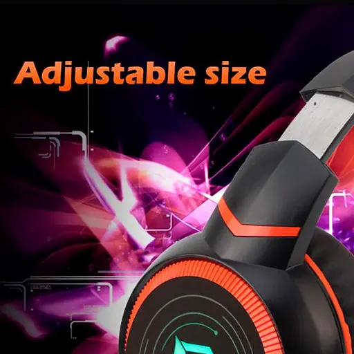 Дротова ігрова гарнітура Meetion Gaming Backlit HiFi MT-HP030, USB, 2.2m, black - фото 7