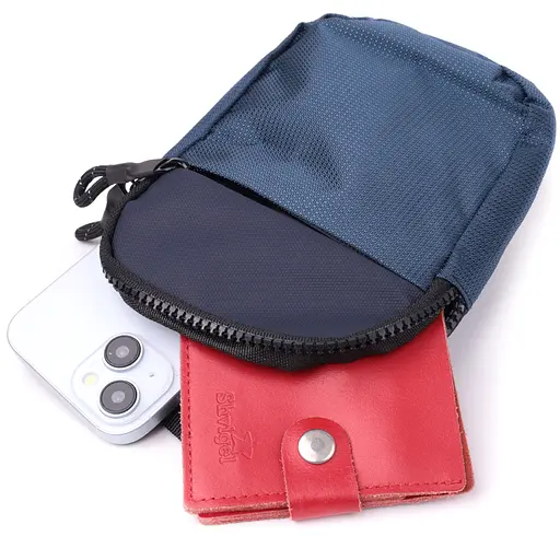 Слинг сумка мужская для путешествий из качественного текстиля Vintage 11х15,5х2,5 см sum0027012 - фото 7