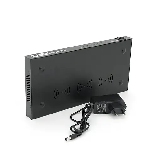 Активный HDMI сплиттер Voltronic 1=>8 порта, 3D, 1080Р, 4Kx2K, 1,4 версия, DC5V/2A Q20, Box - фото 4