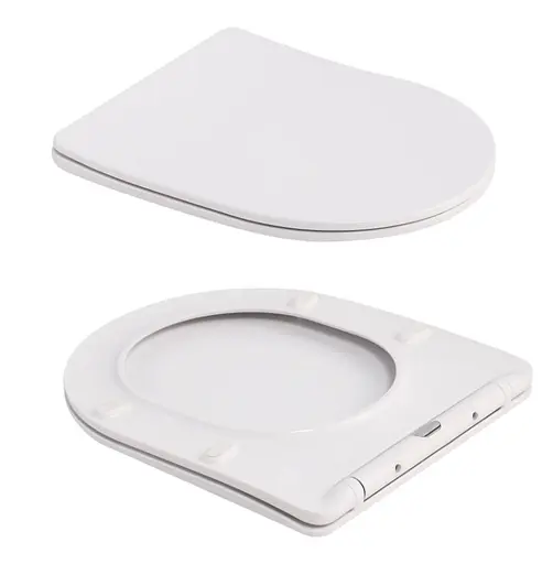 Унитаз подвесной Qtap Robin Ultra Quiet, с сиденьем Slim Duroplast/Soft-close/Quick relase QT13332381АSMR - фото 7