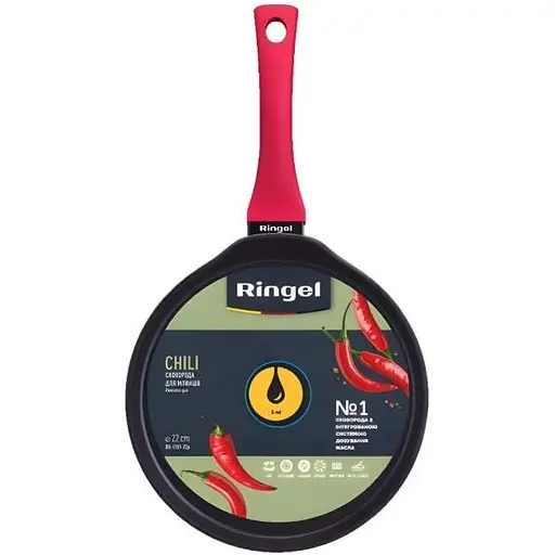 Сковорода для млинців Ringel Chili 22 см (RG-1101-22 p) - фото 2