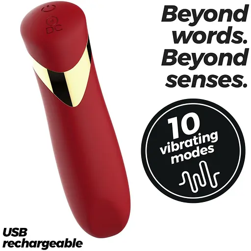 Вібраційна куля Crushious Blinders червона 10.2 х 2.7 см - фото 6