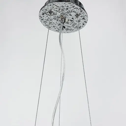 Изысканная серебряная люстра DIAMINA с хрустальными камнями Ø 80 см | Ст. 33007-760 CH | Line F - фото 7