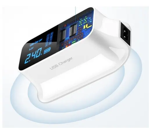 Быстрое зарядное устройство Hstrade на 8 портов - фото 5