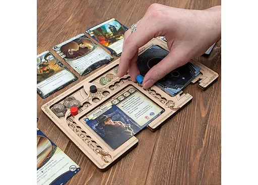 Аксесуар Tower Rex Планшет ігронайзер для гри Жах Аркгема. Карткова гра Arkham Horror LCG Playerboards igronizer (5778) - фото 5