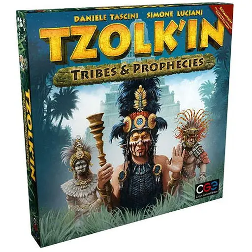 Настольная игра Czech Games Edition Цолькин: Племена и Пророчества (Tzolk'in: Tribes & Prophecies) (англ.) (PS153) - фото 1