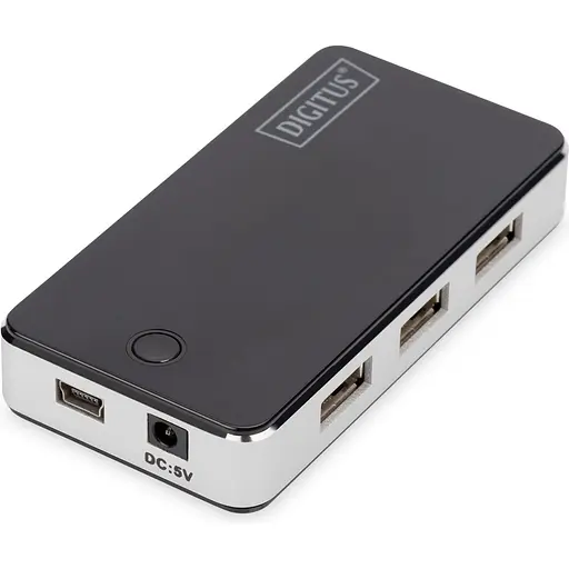 USB-Хаб Digitus USB 2.0 Hub, 7 Port (DA-70222) - фото 2