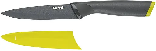 Ніж кухонний Tefal Fresh Kitchen універсальний 12 см з чохлом, нержавіюча сталь, пластик, сірий kuh0014564 - фото 3