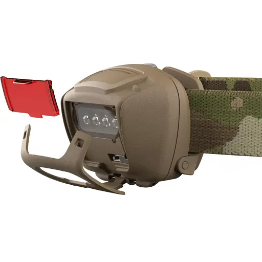 Фонарь налобный Princeton Tec Quad Tactical 78 lm Multicam - фото 3