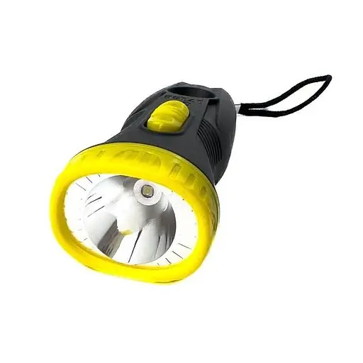 Светодиодный карманный фонарик GY1718 B ручной на батарейках, компактный LED-фонарик с 2 режимами освещения, переносной - фото 1