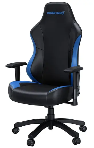 Ігрове крісло Anda Seat Luna Color Size L Black/Blue (AD18-48-BS-PV) - фото 4