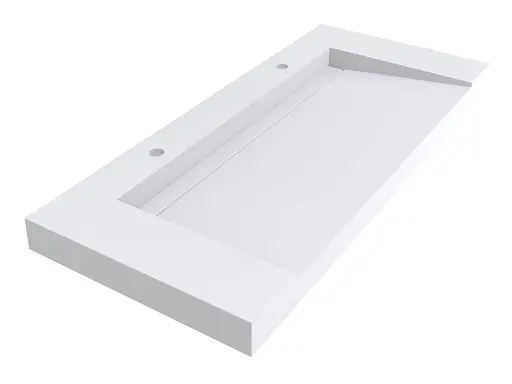 Умивальник Miraggio Olmos 1200 mirasoft 0001110, Білий матовий - фото 3