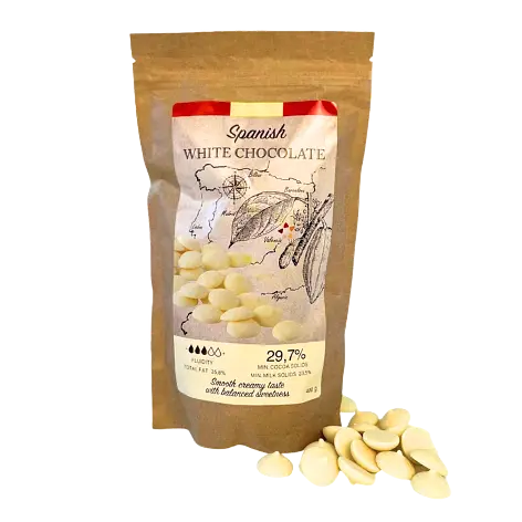 Шоколад білий 29,7% Natra Cacao 400 г - фото 1