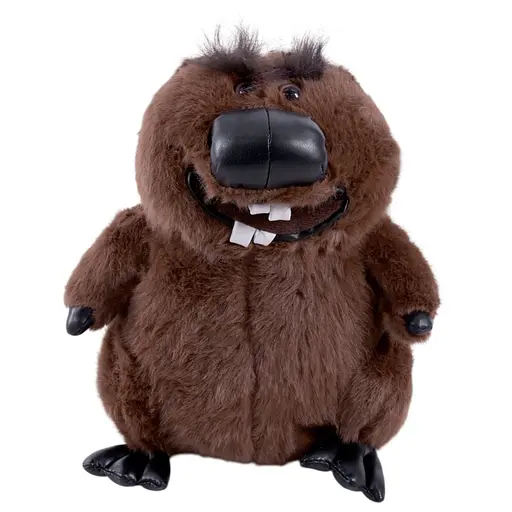 Детская мягкая игрушка "Веселый Бобер" Bambi C6102 размер 20 см - фото 2