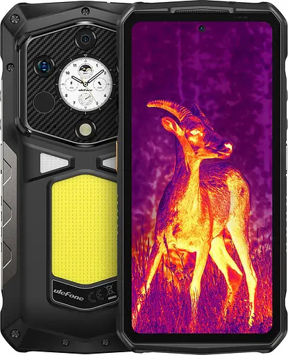 Смартфон ULEFONE Armor 29 Pro 5G 16/512GB Marvel Black ТЕПЛОВІЗОР Night Vision