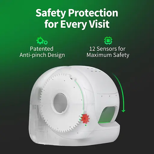 Смарт автоматический лоток PETKIT Purobot Max Pro with Camera - фото 10