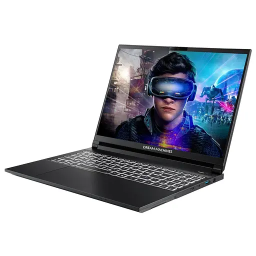 Ноутбук Dream Machines 15.3 RT5070-15.6UA21 1920x1200 165Hz/Ryzen 9 AI 370/32GB/1TB/RTX 5070 8GB/DOS (RT5070-15UA21) - фото 2
