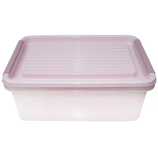 Контейнер для зберігання харчових продуктів Ardesto Fresh 1.2 л прямокутний рожевий (AR1304P)