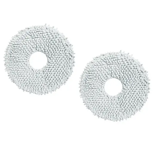 Мікрофіброві накладки (ганчірки) для робот-пилососа Roborock QR 798 White ( QVRRS52-00 / QVRRS02-00 ) 2 шт. - фото 1