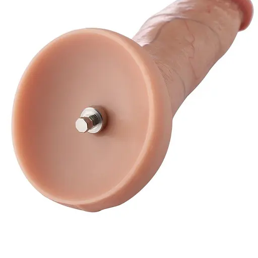 Гиперреалистичный фаллоимитатор для секс-машин Hismith Hyper Realistic Silicone Dildo, KlicLok - фото 8