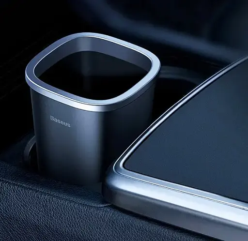 Автомобильный контейнер для мусора Baseus CRLJT-A01 Черный - фото 6