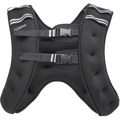 Жилет-обтяжувач для тренувань Cornix Weight Vest 5 кг XR-0343 Black - фото 1