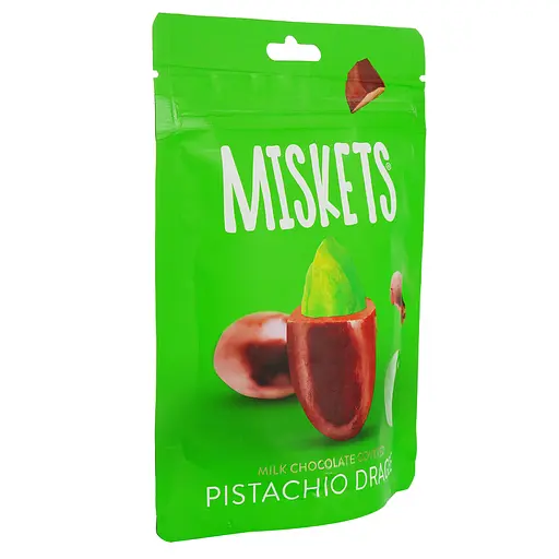 Драже Miskets з фісташками в молочному шоколаді 70 г - фото 2