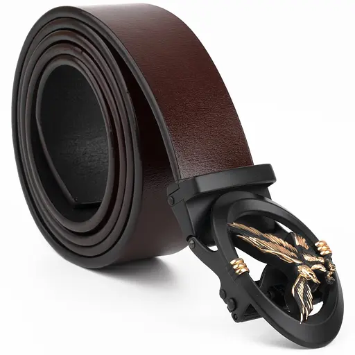 Ремінь шкіряний Vintage чоловічий 115х3,4 см acs0014810 - фото 3