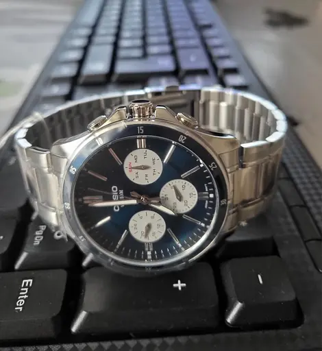 Чоловічий годинник Casio Timeless Collection MTP-1374D-2A3VDF - фото 3