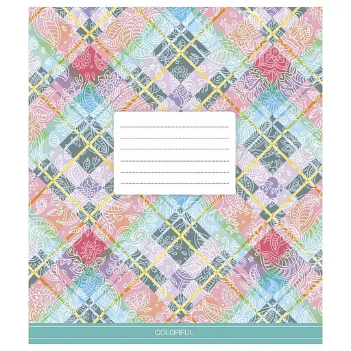 Зошит учнівський "Сolor mania" 018-3386L-5 в лінію, 18 аркушів