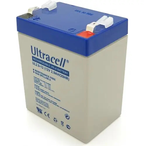 Акумулятор Ultracell UL2.9-12 AGM (12V 2,9Ah)