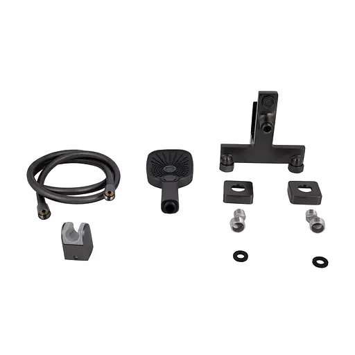 Смеситель для ванны Qtap Gemini (c душевым гарнитуром) QTGEM259GMB45684 Gunmetal Black PVD - фото 7